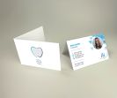 Folded Business Cards